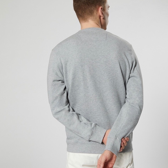 CP Company Fleece Lens Crew Sweatshirt Grey XL - Picture 4 of 5